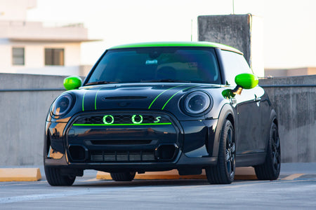 Velossa Tech Dual BIG MOUTH LIT KIT Ram Air Intake Snorkels | MINI Cooper S (F54/F55/F56/JCW GP) 2014-2024 — view 5