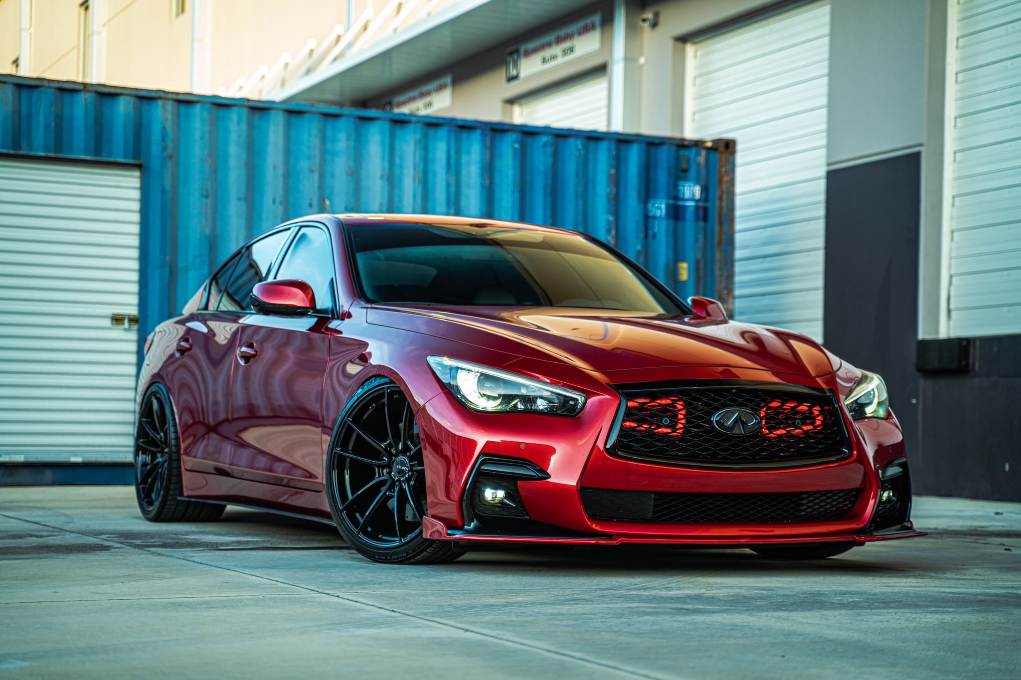 Velossa Tech BIG MOUTH LIT KIT | LIT Flares and Controller Only | Infiniti Q50/Q60/Red Sport 2014-2024 — view 2