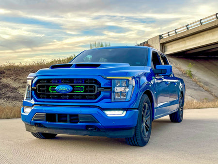Velossa Tech Dual BIG MOUTH Ram Air Intake Snorkels | Ford F-150 & Tremor (non Raptor) 2021-2023 — view 4