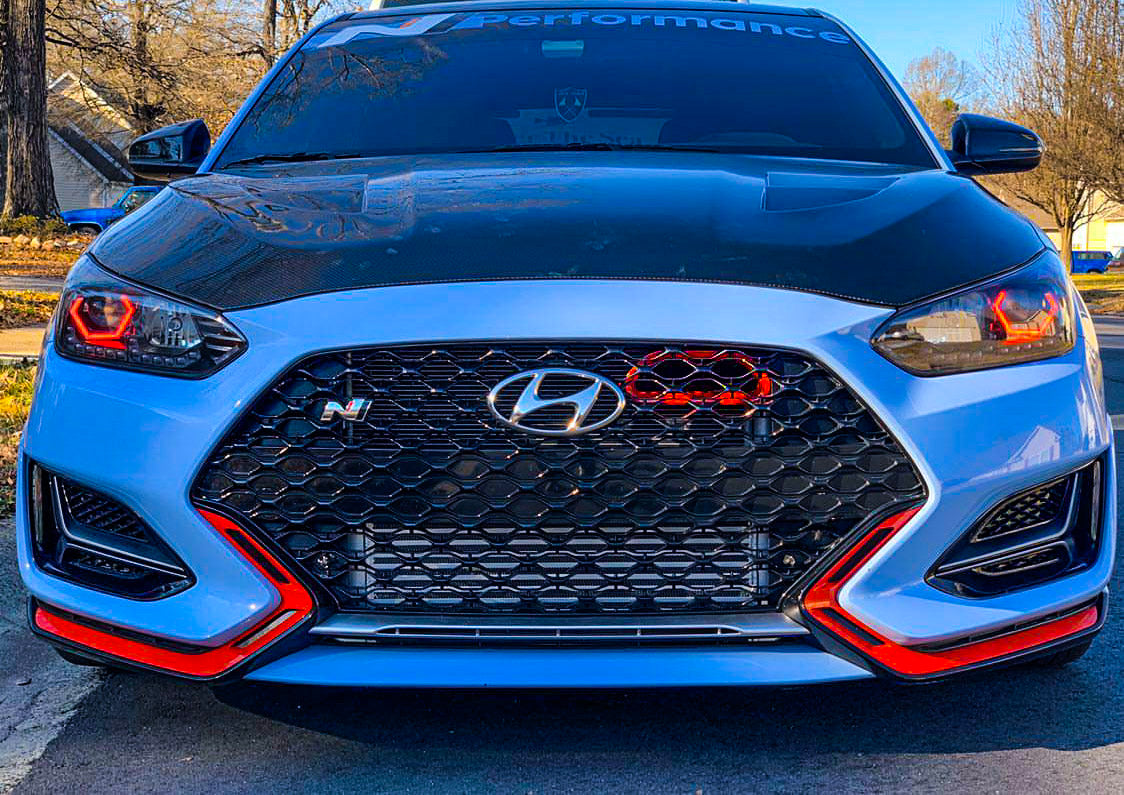 Velossa Tech BIG MOUTH Ram Air Intake Snorkel | Hyundai Veloster N (non-DCT) 2019-2022 — view 5