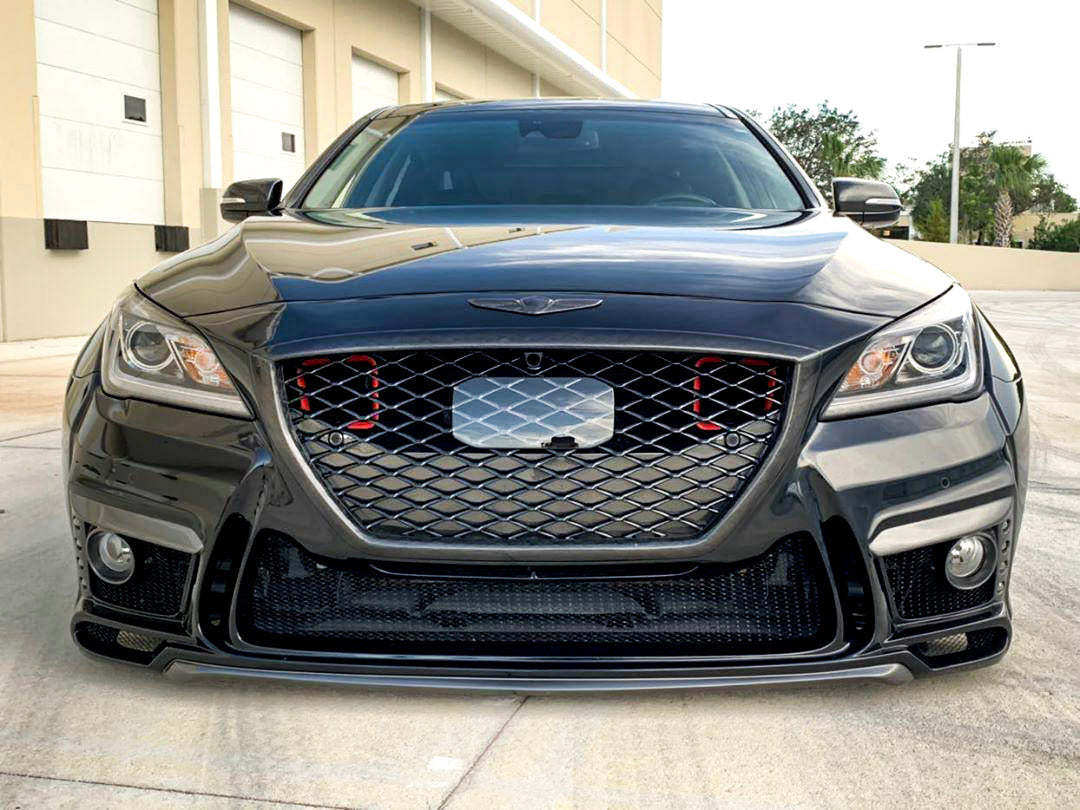 Velossa Tech Dual BIG MOUTH Ram Air Intake Snorkels | Genesis G80 (3.3T/5.0) 2015-2020 — view 4