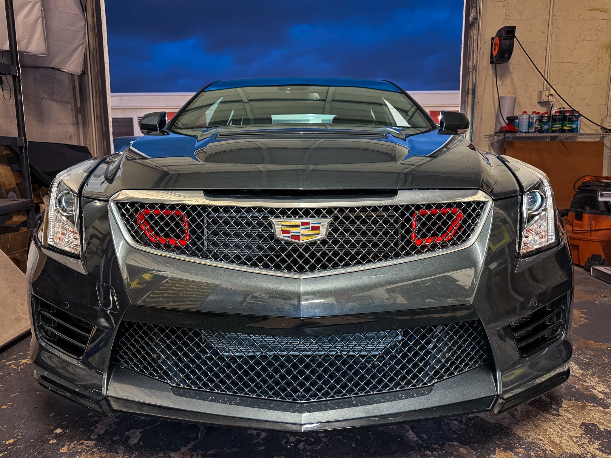 Velossa Tech Dual BIG MOUTH Ram Air Intake Snorkels | Cadillac ATS-V 2016-2019 — view 3