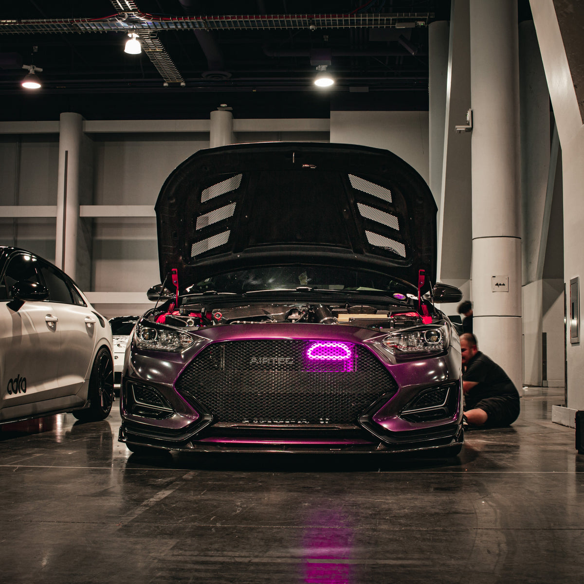 Velossa Tech BIG MOUTH LIT KIT | LIT Flare and Controller Only | Hyundai Veloster N (DCT and Manual) 2019-2022 — view 2