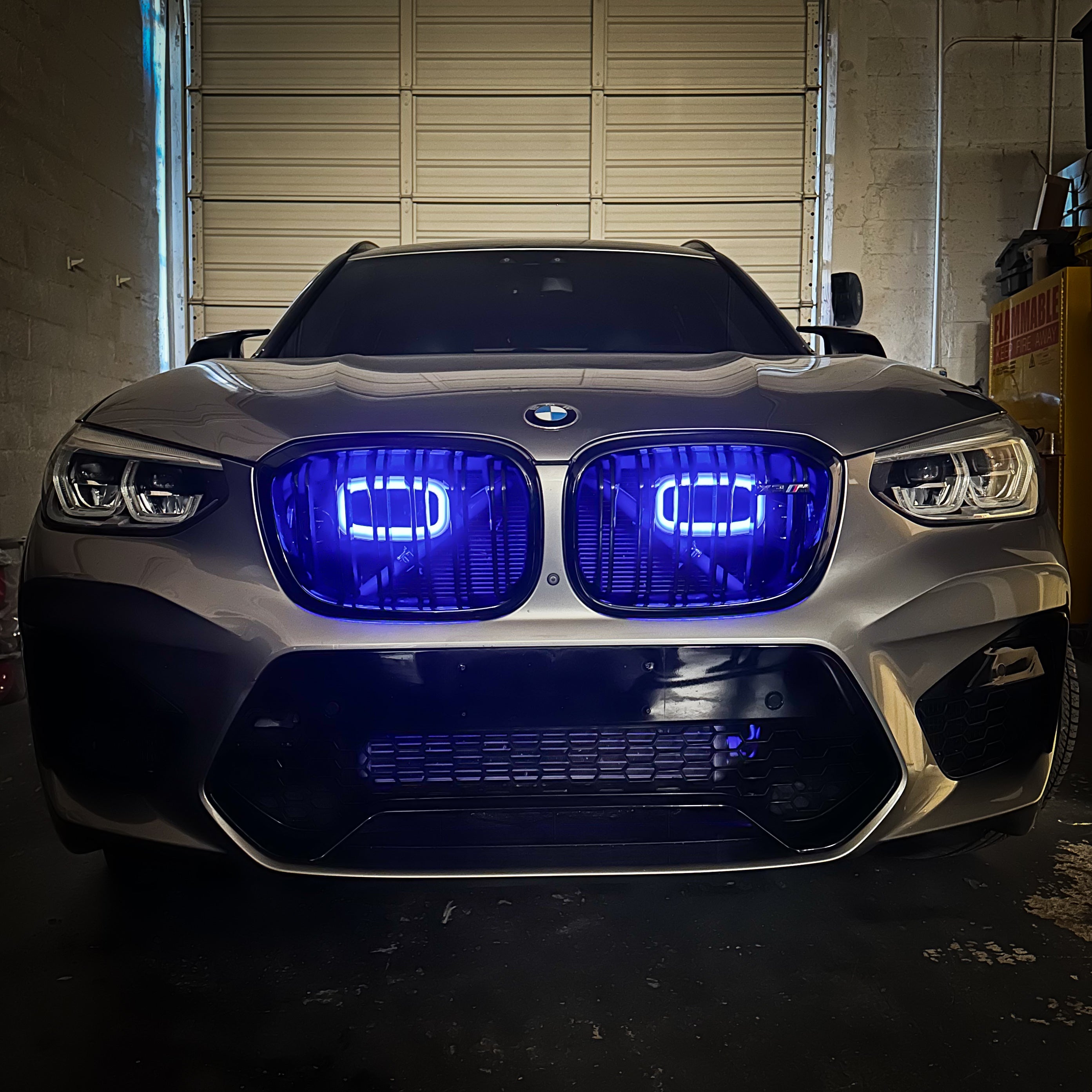 Velossa Tech Dual BIG MOUTH LIT KIT Ram Air Intake Snorkels | BMW X3 M & X3 M Competition (F97) 2020-2021 — view 4