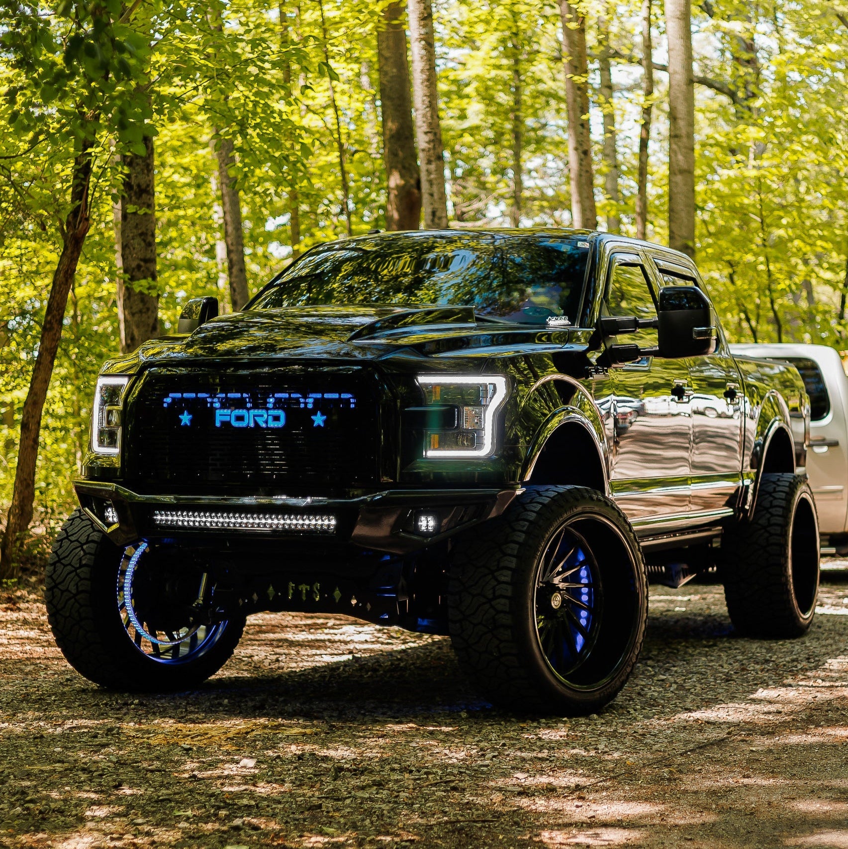 Velossa Tech Quad BIG MOUTH LIT KIT Ram Air Intake Snorkels | Ford F-150 2015-2017 & Ford F-150 Raptor 2017-2020 — view 4
