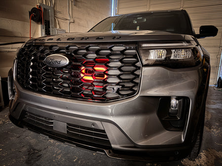 Velossa Tech BIG MOUTH LIT KIT Ram Air Intake Snorkel | Ford Explorer ST 2025+ — view 4