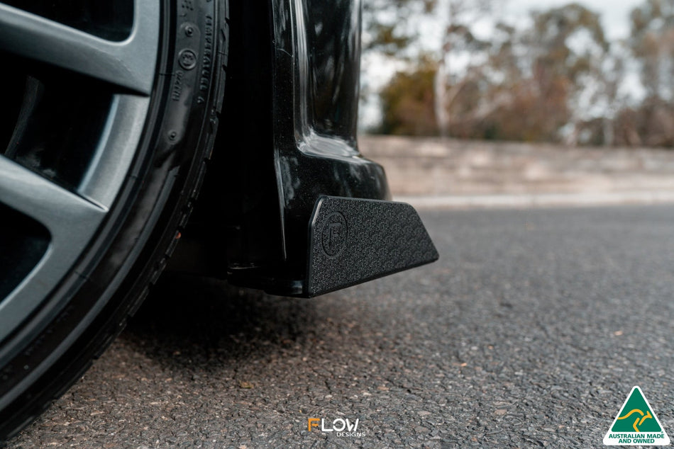 Flow Designs VE Commodore S1 Sedan Front Lip Splitter Winglets (Pair)