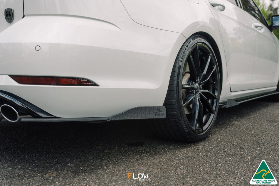 Flow Designs MK7.5 Golf R Wagon Rear Spat Winglets (Pair)