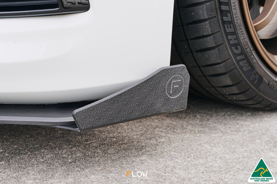 Flow Designs Scirocco R FL V3 Front Lip Splitter Winglets (Pair)