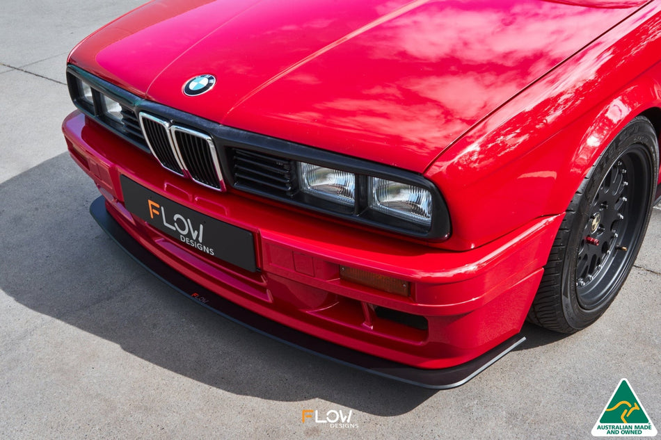 Flow Designs E30 M-Tech 2 Front Lip Splitter