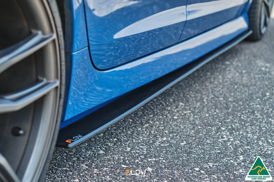Flow Designs VF Commodore S1 Wagon Side Skirt Splitters (Pair)