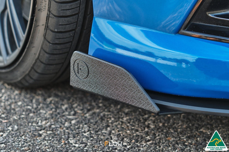 Flow Designs VF Commodore S1 Wagon Front Lip Splitter Winglets (Pair)