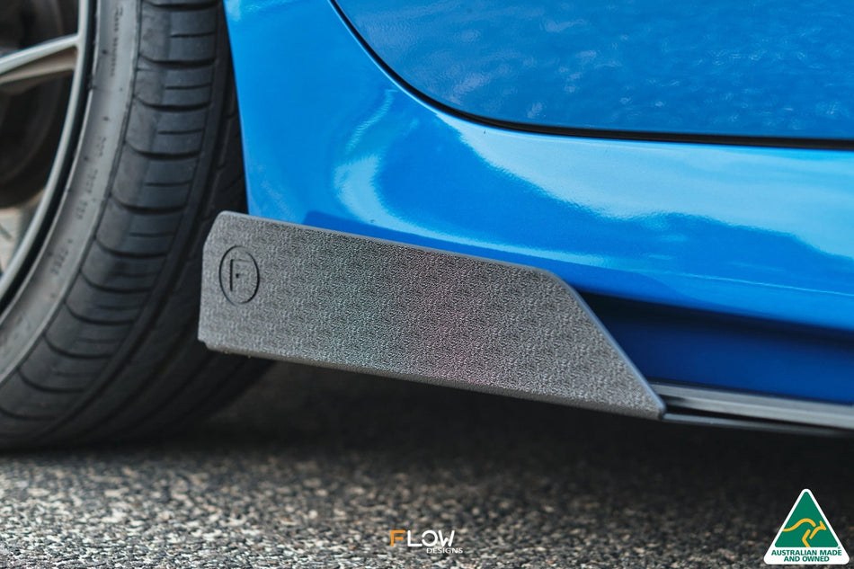 Flow Designs VF Commodore S1 Wagon Side Skirt Splitter Winglets (Pair)