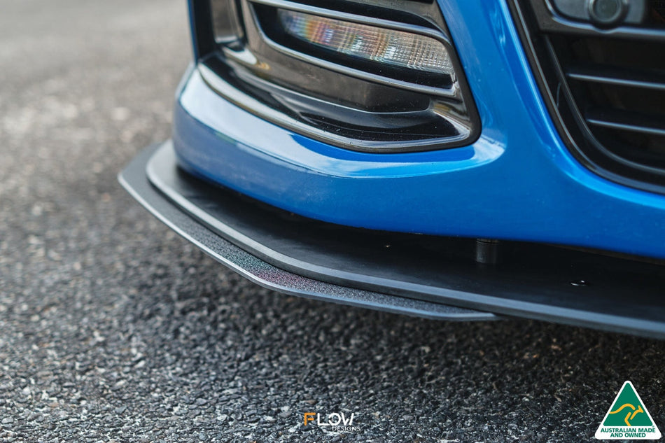 Flow Designs VF Commodore S1 Wagon Front Lip Splitter Extensions (Pair)