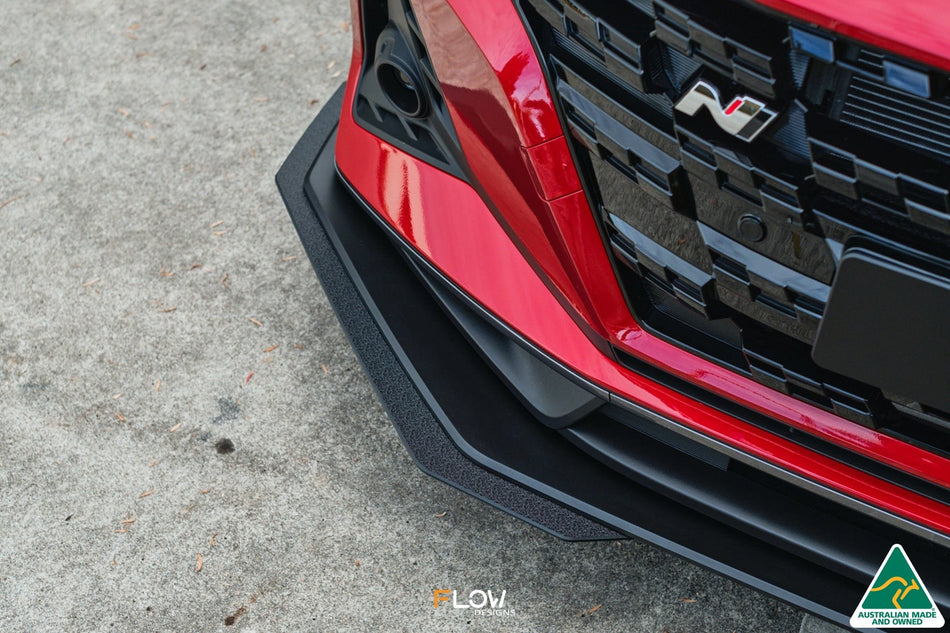 Flow Designs i20 N BC3 Front Lip Splitter Extensions (Pair)