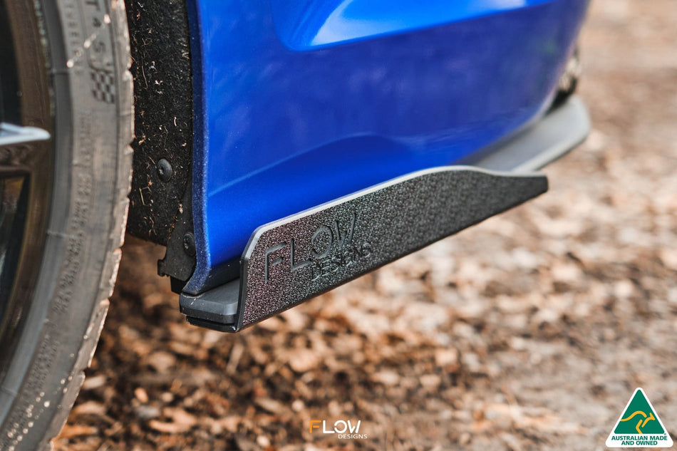 Flow Designs MK7 Golf R Wagon Rear Spat Winglets (Pair)
