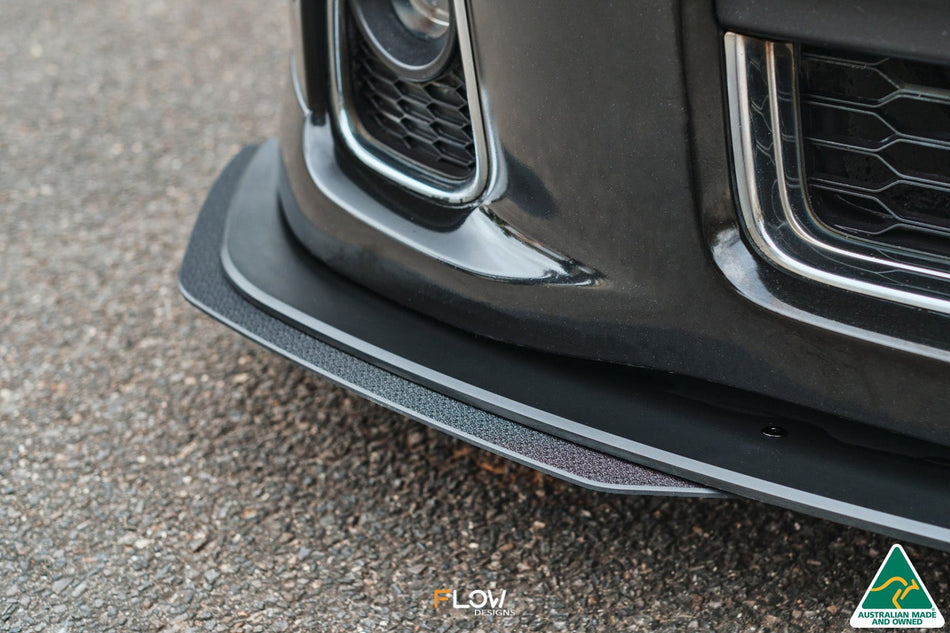 Flow Designs VE Commodore S2 Wagon Front Lip Splitter Extensions (Pair)