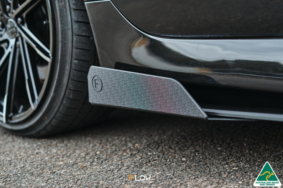 Flow Designs VE Commodore S1 Wagon Side Skirt Splitter Winglets (Pair)