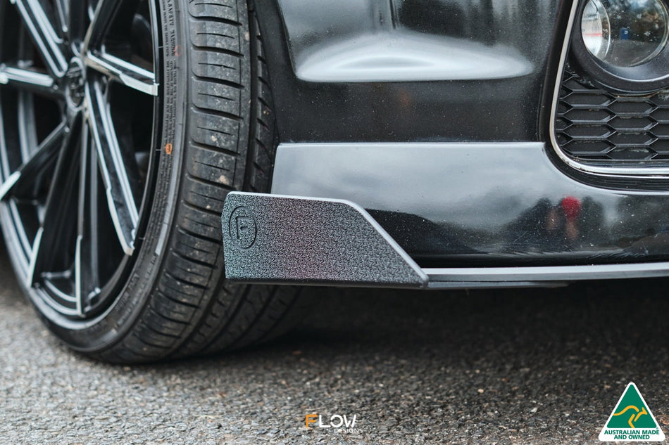 Flow Designs VE Commodore S2 Wagon Front Lip Splitter Winglets (Pair)
