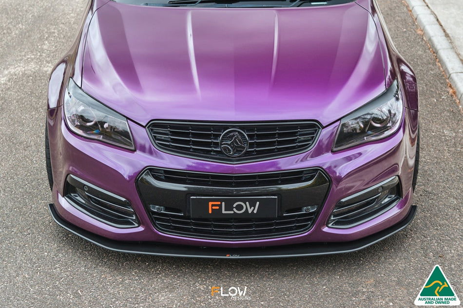 Flow Designs VF Commodore S1 Ute Front Lip Splitter