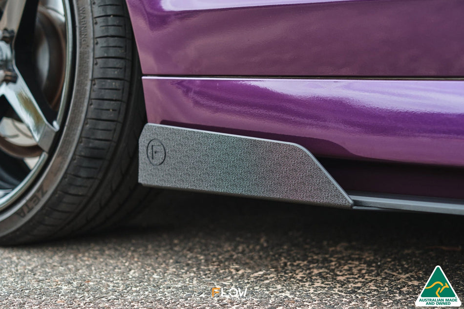 Flow Designs VF Commodore S1 Ute Side Skirt Splitter Winglets (Pair)