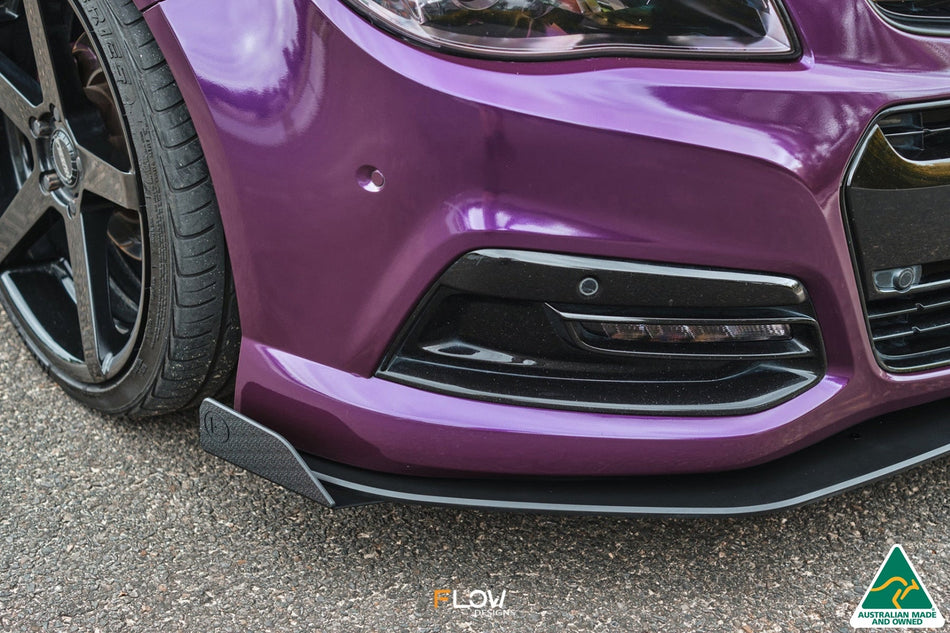Flow Designs VF Commodore S1 Ute Front Lip Splitter Winglets (Pair)