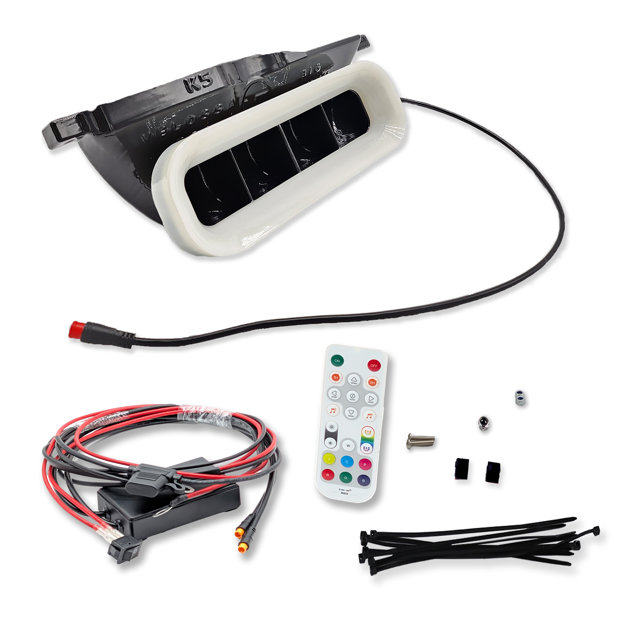 Velossa Tech BIG MOUTH LIT KIT Ram Air Intake Snorkel | Kia K5 GT/GT-Line 2021+