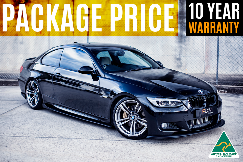Flow Designs E92 M Pre LCI Sport Full Lip Splitter Set