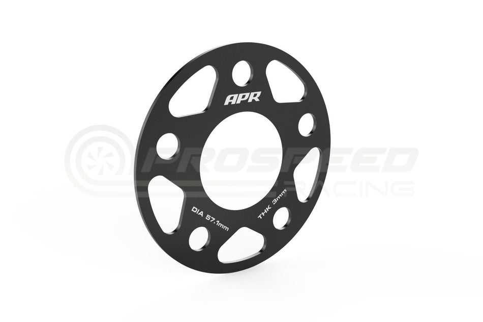 APR Slip On Wheel Spacer Pair 3mm (5x112 PCD/57.1mm CB) Audi/VW
