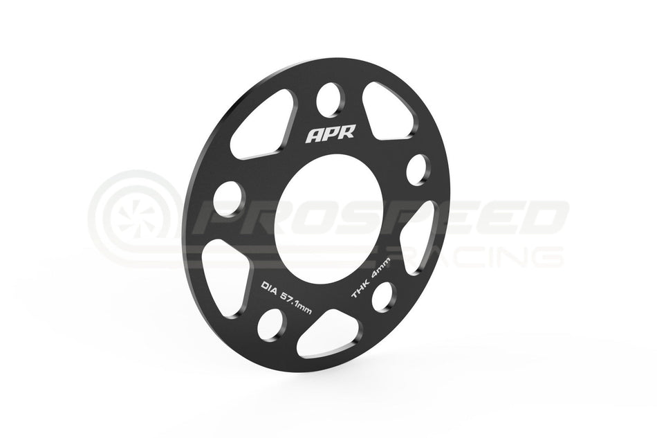 APR Slip On Wheel Spacer Pair 4mm (5x112 PCD/57.1mm CB) Audi/VW