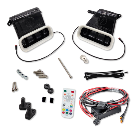 Velossa Tech Dual BIG MOUTH LIT KIT Ram Air Intake Snorkels | Ford Maverick (2.0L/2.5L Hybrid) 2022+