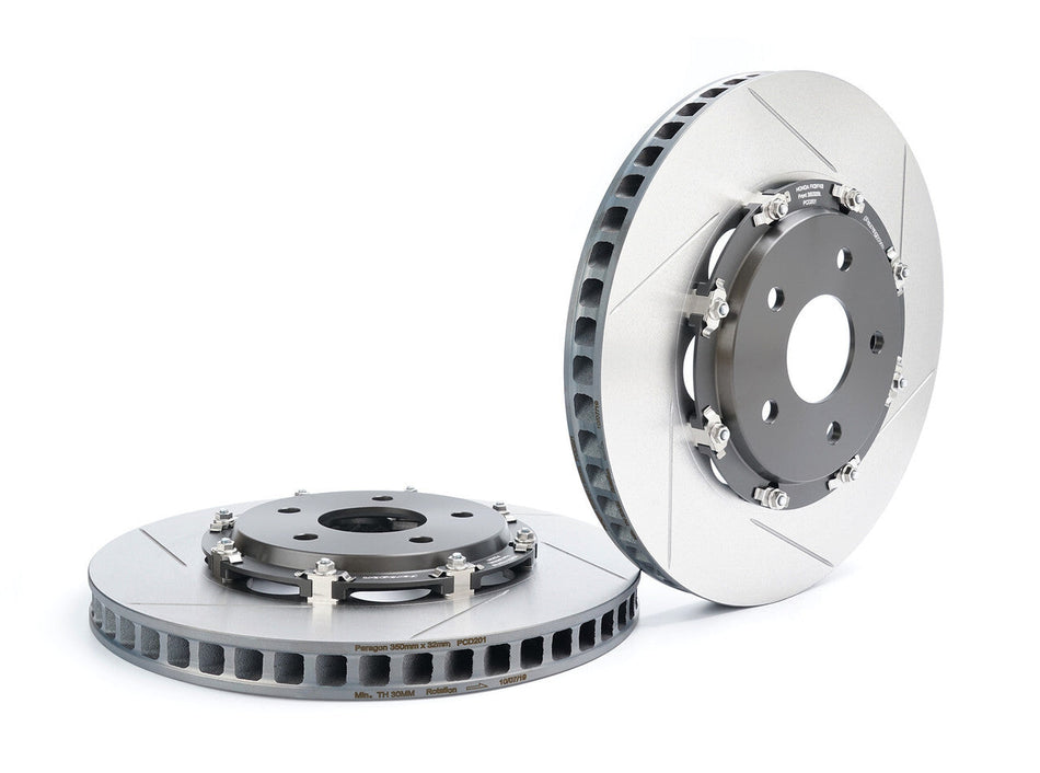 Paragon 2-piece Rotors Front Pair 370mm x 34mm Audi TT RS (8S)