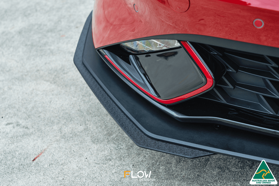 Flow Designs Cerato GT Facelift Front Lip Splitter Extensions (Pair)