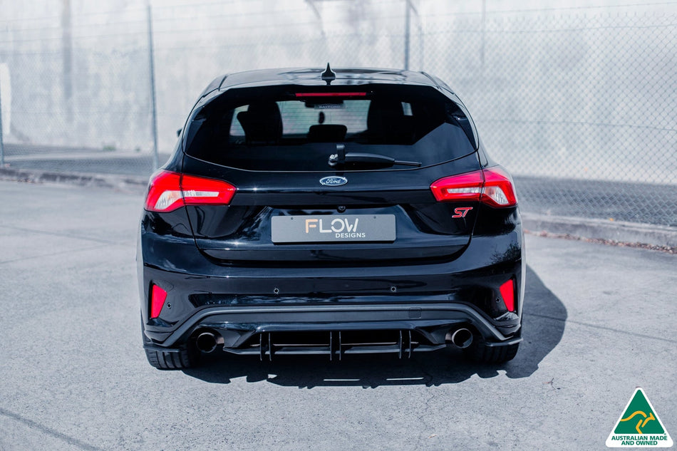 Flow Designs MK4 & MK4.5 Focus ST Flow-Lock Rear Diffuser