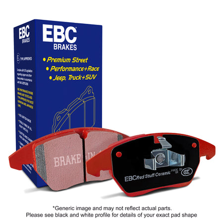 EBC Front RedStuff Brake Pads - Volkswagen Golf / Volkswagen Scirocco (DP31517C)