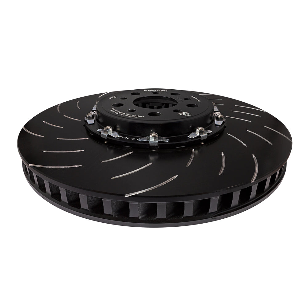 EBC Front Racing SG Slotted 2-Piece Brake Rotors - BMW M3 Competition / BMW M4 (SG2F022) — view 2