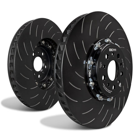 EBC Front Racing SG Slotted 2-Piece Brake Rotors - Volkswagen Tiguan / Volkswagen Arteon (SG2FC1877)