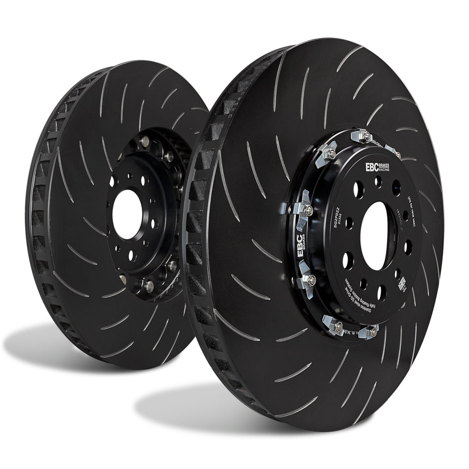EBC Front Racing SG Slotted 2-Piece Brake Rotors - Volkswagen Tiguan / Volkswagen Arteon (SG2FC1877)
