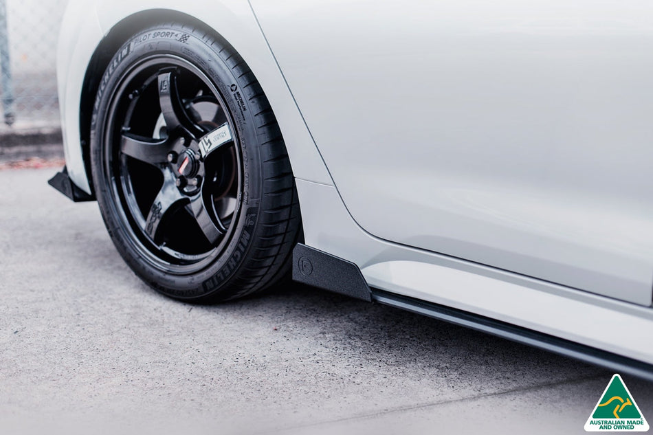 Flow Designs Corolla MZEA12R/ZWE211R 2018-2022 Side Skirt Splitter Winglets (Pair)