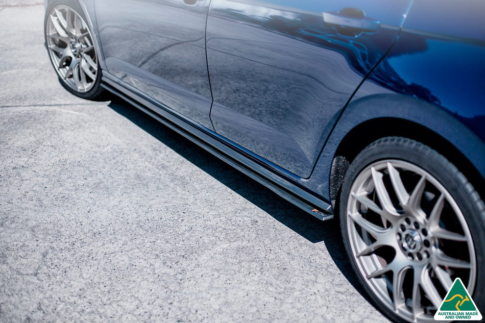 Flow Designs AW Polo GTI Side Skirt Splitters (Pair)