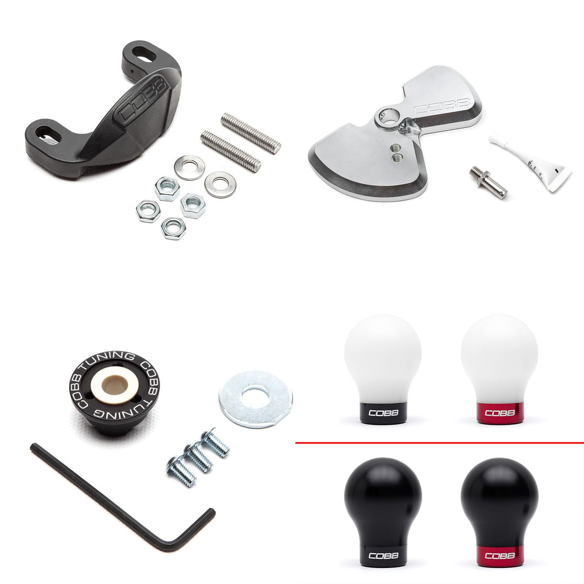 Cobb Tuning Stage 1+ Drivetrain Package w/Weighted Knob - Subaru WRX VA 15-21/WRX VB 22+