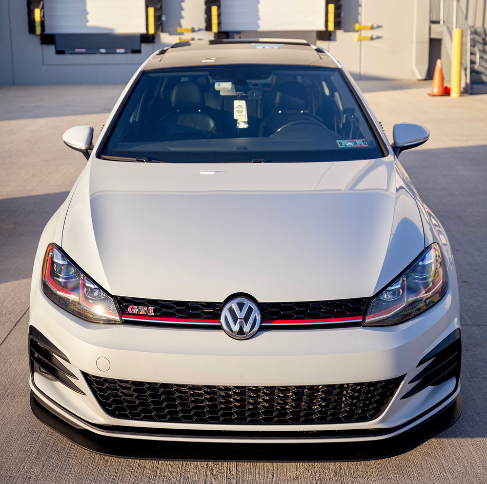 CJM Industries Front Chassis Mounted Splitter Gen 2 - MK7.5 GTI - (2018-2021)