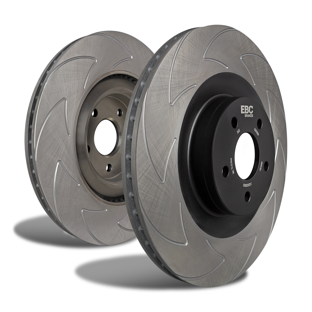 EBC Rear BSD Series Slotted Brake Rotors - Volvo V40 / Volvo C30 (BSD1307)