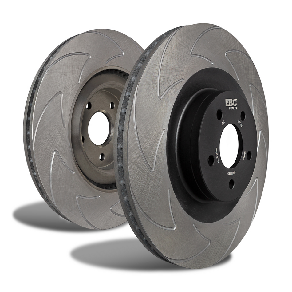 EBC Rear BSD Series Slotted Brake Rotors - Volvo V40 / Volvo C30 (BSD1307)