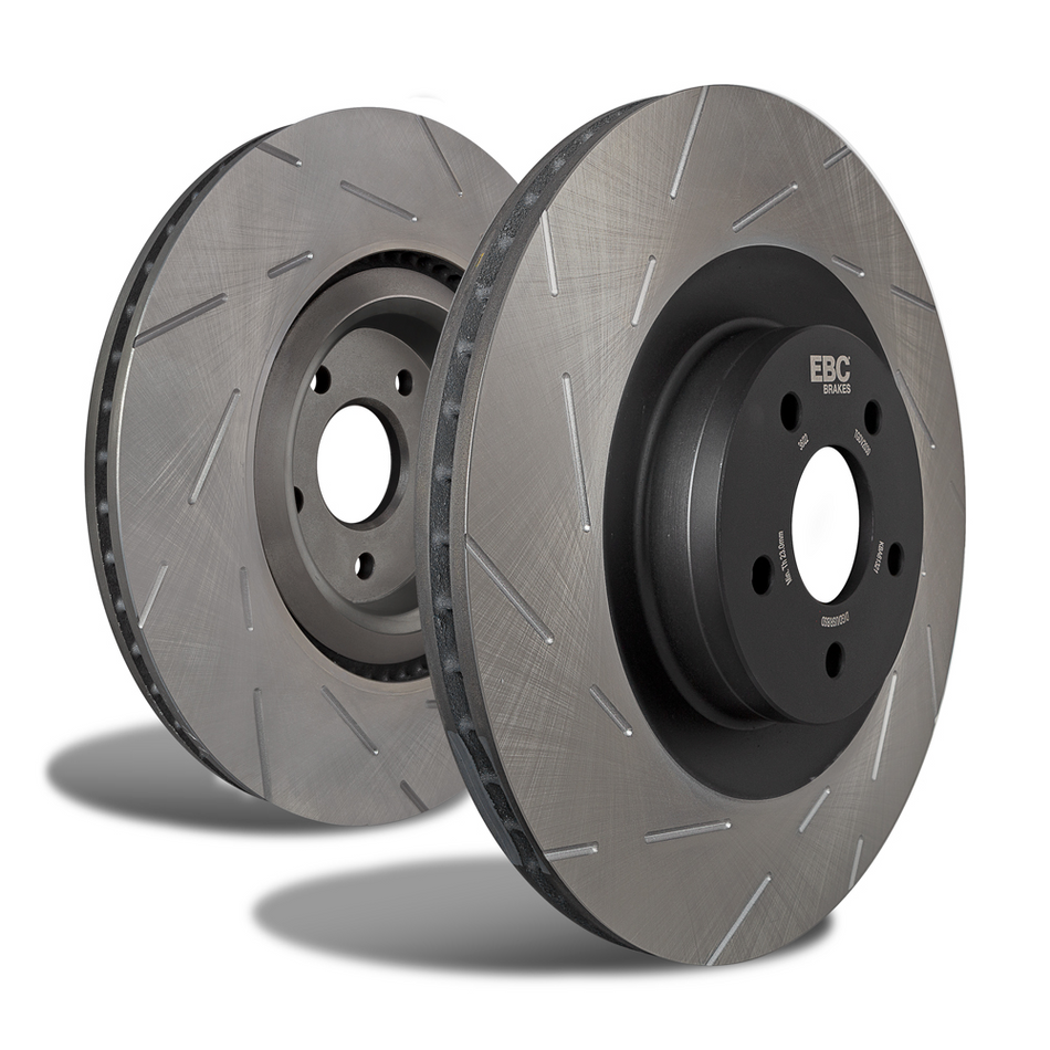 EBC Front USR Series Slotted Brake Rotors - Volvo V70 / Volvo S80 (USR1549)