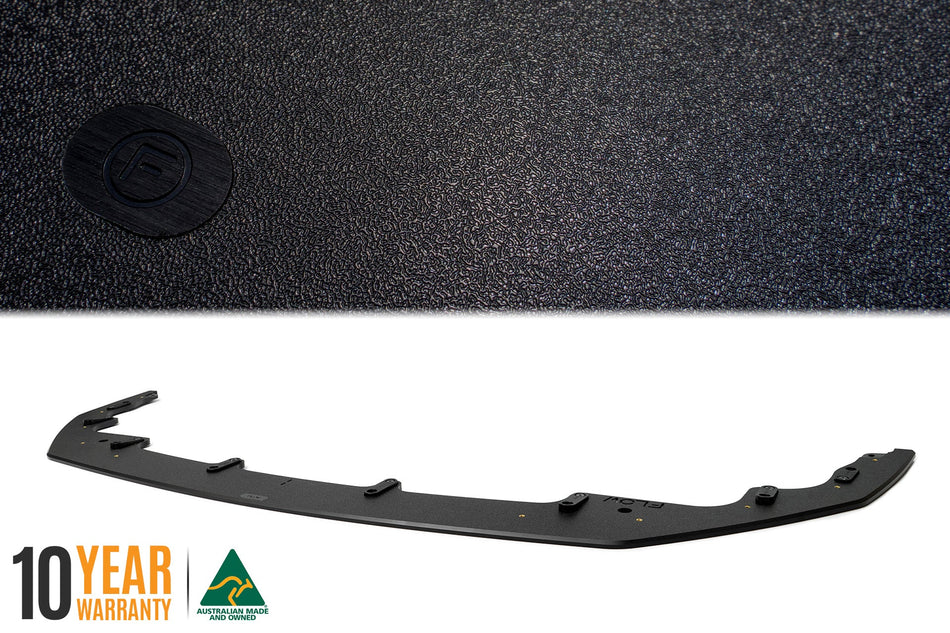 Flow Designs Corolla GR Chassis Mounted Front Lip Splitter (TEXTURED)
