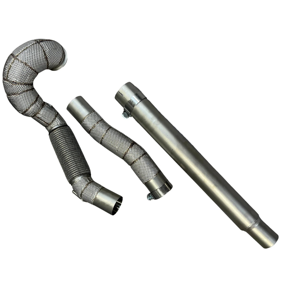 PRS Race-Flow 4" Catless Downpipe MQB AWD