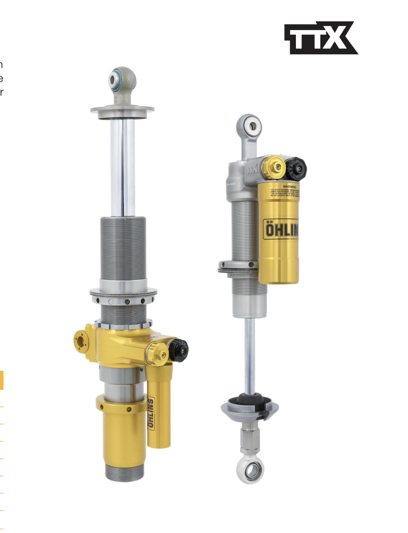 Ohlins TCR TTX Shock Set - Audi RS3 / VW Golf R & GTI Mk7/Mk8