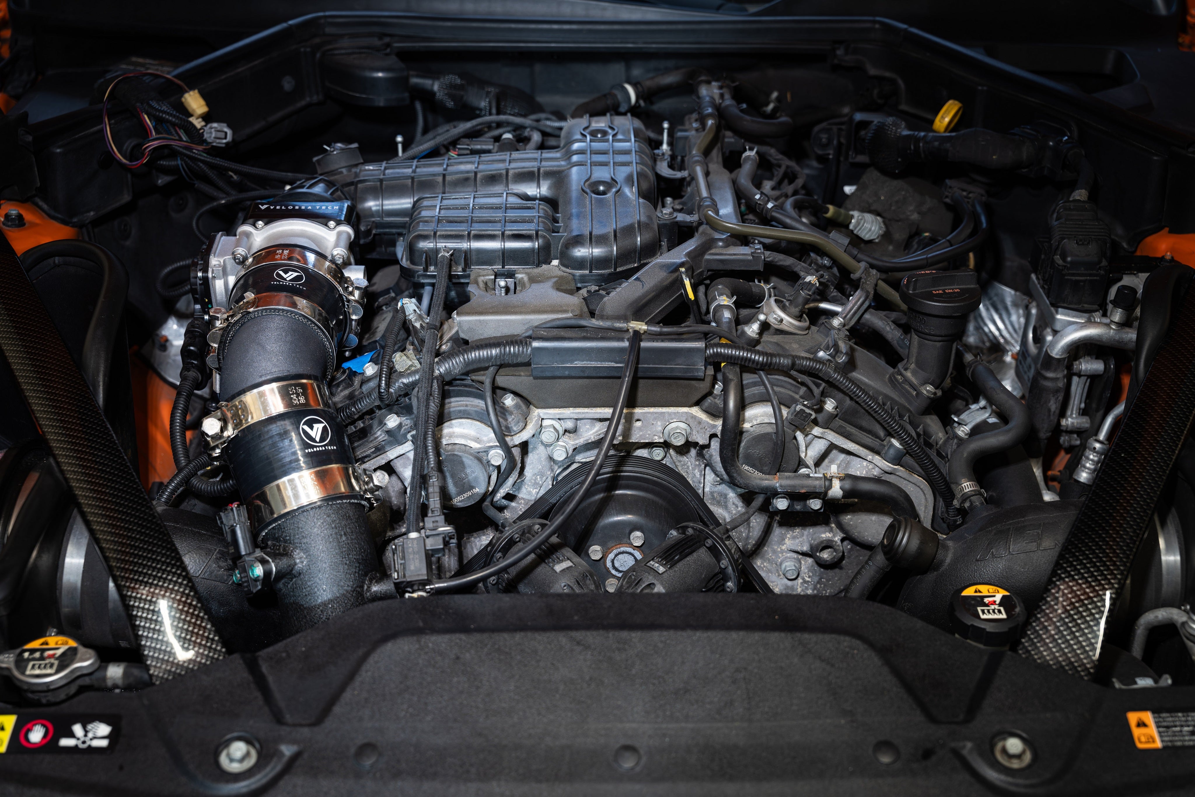 Velossa Tech 76mm KING SIZE Throttle Body and Multi-Plate Adapter Kit | Kia Stinger 3.3T & Genesis G70 3.3T 2017+ — view 2