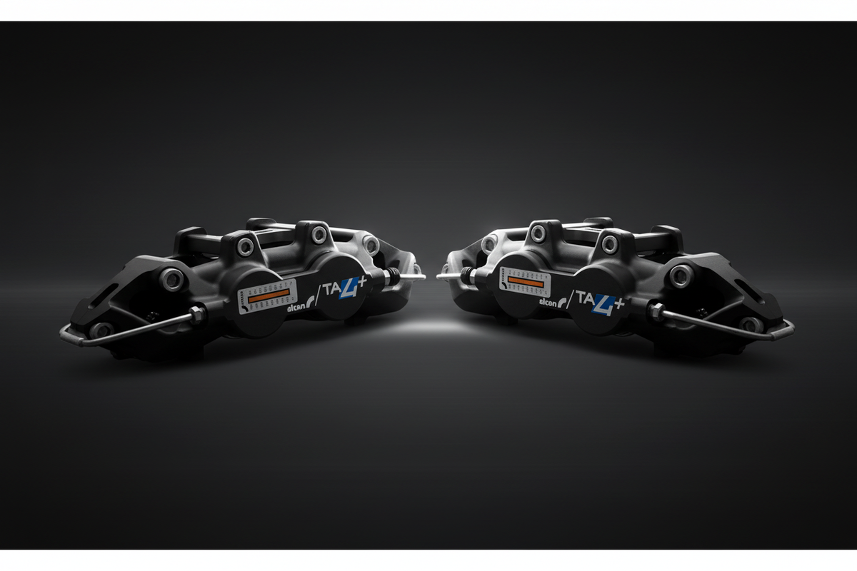 Alcon TA4+ calipers dark hero banner